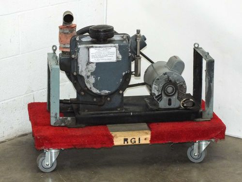 Welch duo seal vacuum pump with dayton 3/4hp motor r 1397 for sale