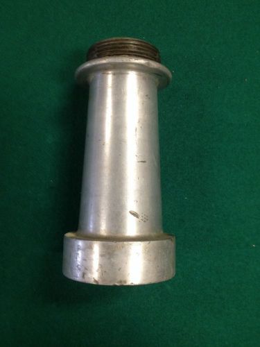 Fire hose reducer 3 inch id to 2.5 inch id hose uluminum vintage for sale