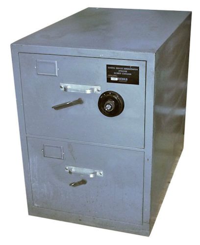 Diebold 2-drawer industrial legal file security cabinet dial safe 33.5x20.75x29 for sale