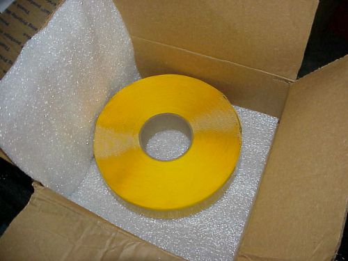 Mightyline solid marking tape ,100 ft , 2&#034; ,  yellow for sale
