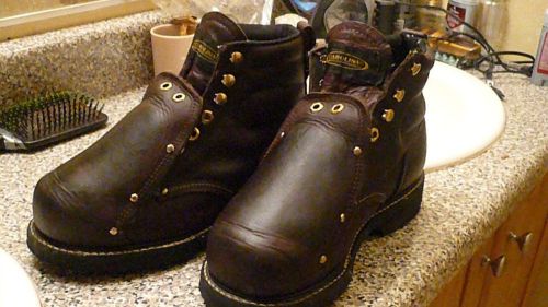 Carolina comfort crafted footwear, welding boots size 7 d, oil, heat resistant for sale
