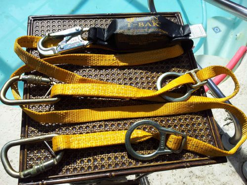 Miller T4507/UAKU Titan Full Body Harness &amp; 2 T6121TB/6FTAF Lanyard, 2 Leg, 6 Ft