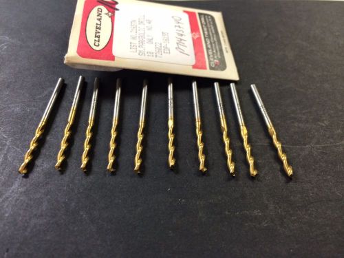 Cleveland 16155  2165tn  no.40 (.0980) screw machine, parabolic drills lot of 10 for sale