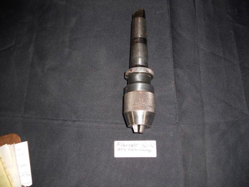 Albrecht keyless chuck with mt#4 adapter, 1/32-1/2&#034; for sale