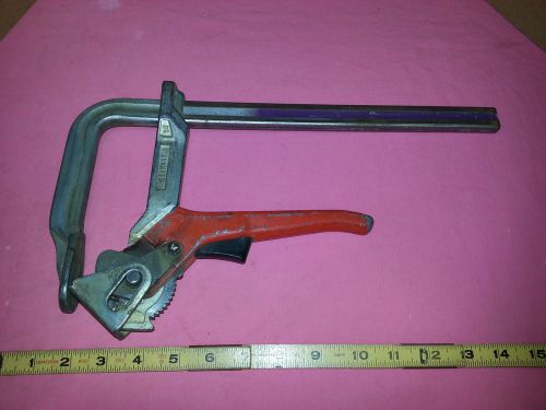 BESSEY 12&#034; RAPID ACTION RATCHETING LEVER CLAMP