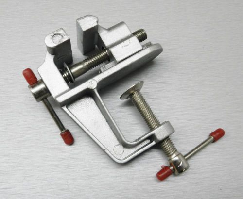 Mini vise aluminum bench swivel clamp on bench miniature vise jewelers hobby for sale