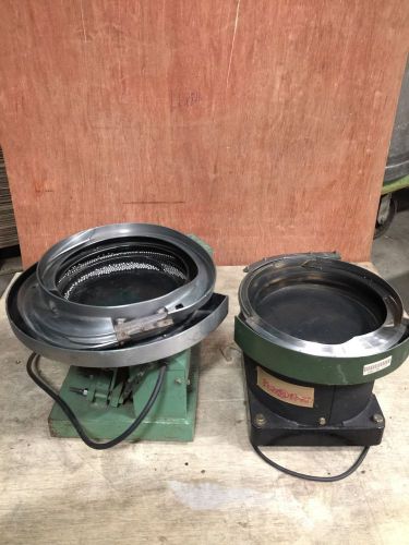 *2* 12-14&#034; Vibratory Bowl Parts Feeders