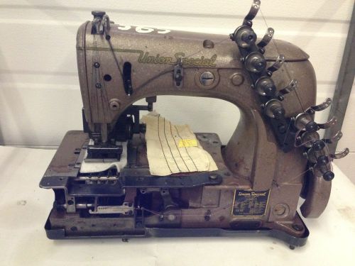 Union special 54200g  4 needle w/puller  1/2x 1/2x 1/2 industrial sewing machine for sale
