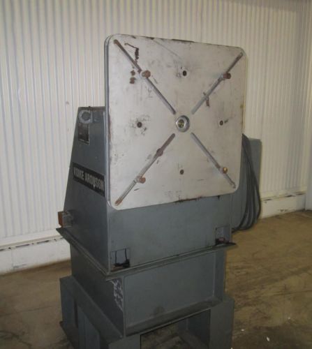 1) koike aronson heavy duty vertical headstock welding positioner -used -am13624 for sale