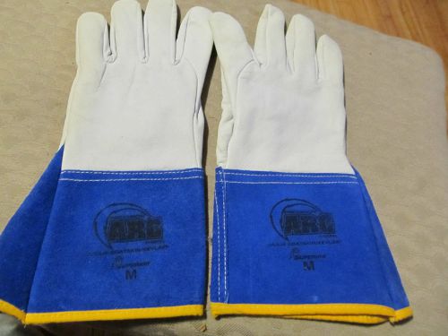 Precision Arc Welding Gloves Goat skin &amp; Kevlar Medium Unused