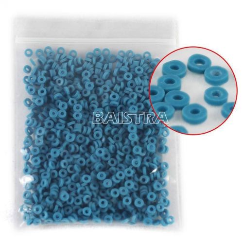 RUSSIAN 1000 Pcs Dental Orthodontic Separate Tie Blue Bulk Pack Continious Force