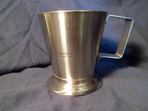 Nopa 301/01 stainless steel graduated measuring cup 250 ml .25 l 8.45350568 oz for sale