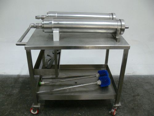 Sharples stainless steel vertical super centrifuge w/ extra accessories for sale