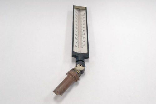 TRERICE INDUSTRIAL THERMOMETER TEMPERATURE 30-130F 10 IN FACE GAUGE B322577