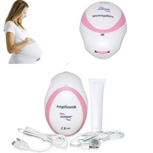 2015newestFetal Doppler 3MHz real-time heartbeat Prenatal Heart Monitor free gel