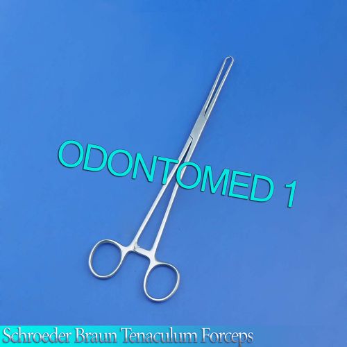 3 Schroeder Tenaculum Forceps 9.50&#034; Surgical O.R Grade