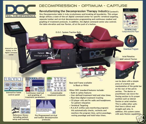 New decompression traction  doc by pet eurotech for sale