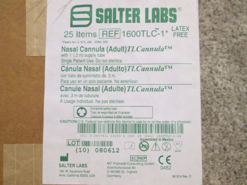 (25) SALTER LABS 1600TLC - 1*  NASAL CANNULA