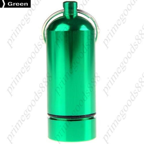 Waterproof Bottom Concave Medicine Bottle Pill Holder Medicine in Green