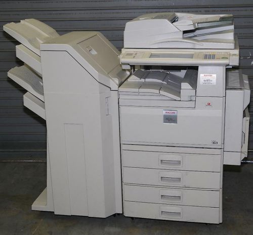 Ricoh aficio mp 4500 business network copier printer  mp4500 with finisher sorte for sale