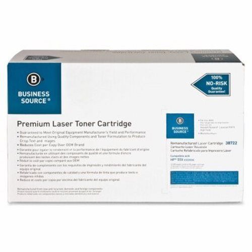 Business source remanufactured laser cartridge, 12,500 yield, black (bsn38722) for sale