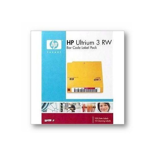 Hewlett Packard Q2007a Ultrium 3 Rw Bar Code Label Pack