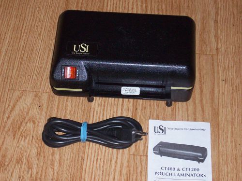 CT400 - 4&#034; Pouch Laminator Mfg. by USI Inc. - Made in USA