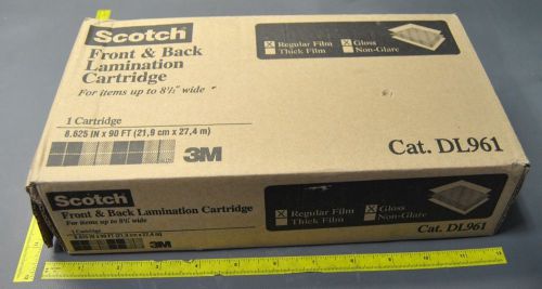 SCOTCH 3M FRONT AND BACK LAMINATION CARTRIDGE CAT. DL961 (S2-2-106F)