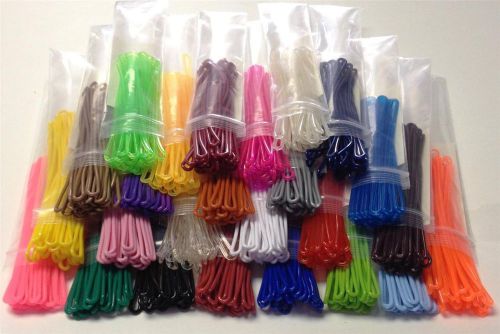 Master Luggage Tag loop mix (worm loops) collection, 25 color, 500 loops