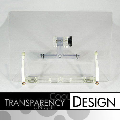 IHD-105 Transparent/Clear Book Stand (Bookstand/Bookstands/Holder/Cookbook/Music