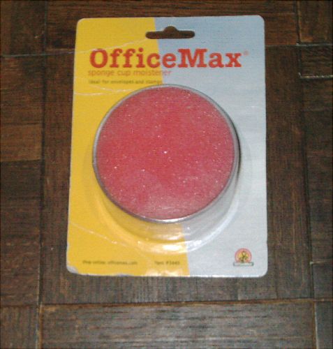 SPONGE CUP MOISTENER new unused in original package from Office Max