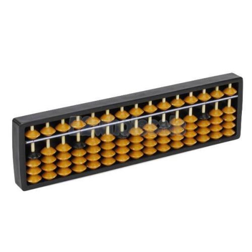 15-digit abacus arithmetic soroban calculating tool school math learning aid for sale
