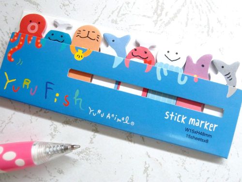 1X Stick Maker Point Note Bookmark Memo Paper Decoration Kids Gift FREE SHIP D-9