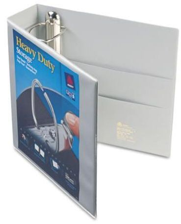 Heavy Duty View Binder With 3 One Touch Ezd Ring Gray Open Rings 79403
