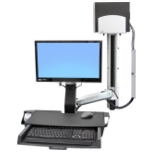 Ergotron styleview multi component mount for cpu, flat panel display, mouse, key for sale