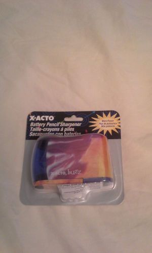 X-ACTO® Mini Buzz Battery Sharpener MINT CONDITION NEVER OPENED SEALED!!!!