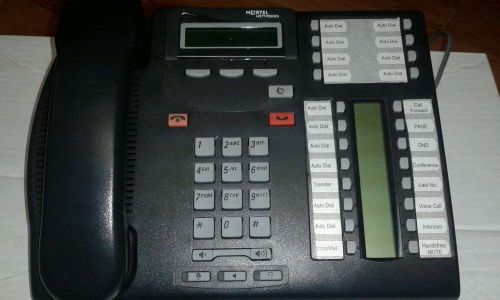 Nortel Networks T7316E Business Phone NT8B27JAAA charcoal