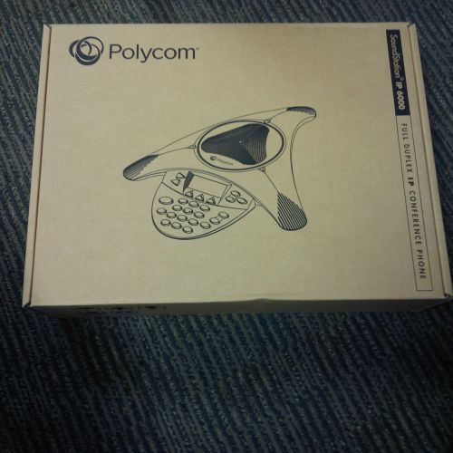 Polycom soundstation ip 6000 poe for sale