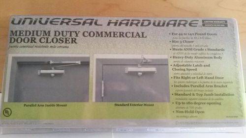 *** universal hardware medium duty door closer *** for sale