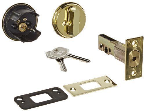 Stanley commercial hardware commercial double cylinder auxiliary deadbolt from t for sale