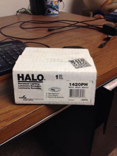 Halo Recessed Lighting 1420 PH 4&#034; Slot White