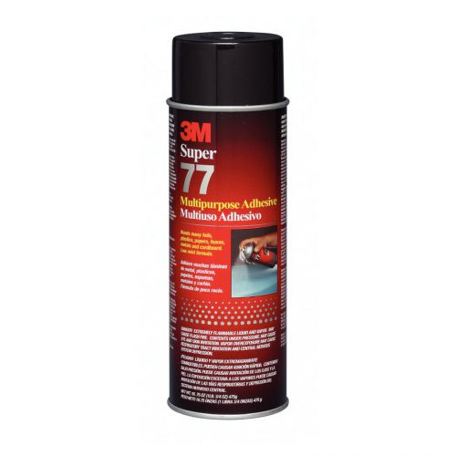 3M 77 Super Multipurpose Adhesive Spray, Bonds quickly in 15 seconds, 16.75 Oz