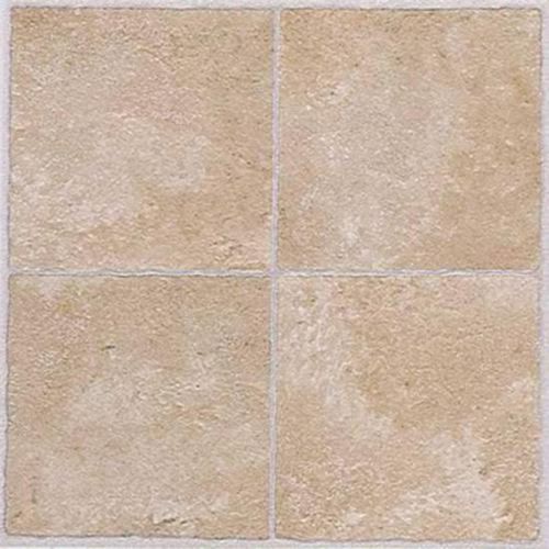 Floor Tile No Wax Self Stick 12&#034; X 12&#034; Beige 45 Tiles/pack 842175 076335080703