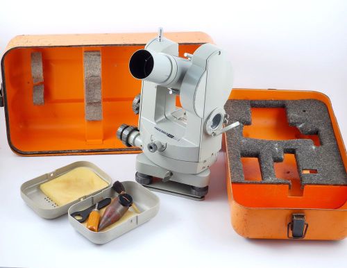 CARL ZEISS THEO 020A THEODOLITE GERMANY TRANSIT LEVEL SURVEYING TOOL