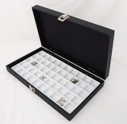 50 Slot Multipurpose Bead/Jewelry Traveling Case White