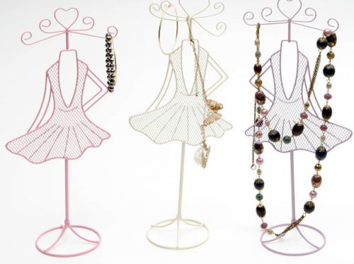 DRESS &amp; HEART JEWELLERY Display Stand Ring Holder Earrings Bracelet women girls