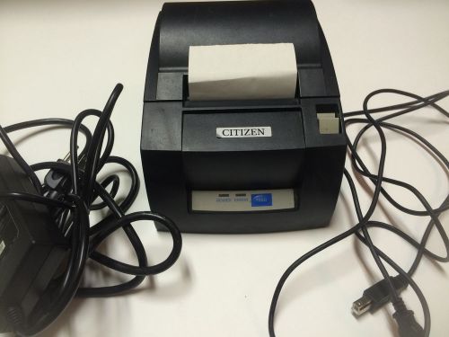 Citizen ct-s310  pos thermal receipt printer usb 310a w/ power supply, usb for sale