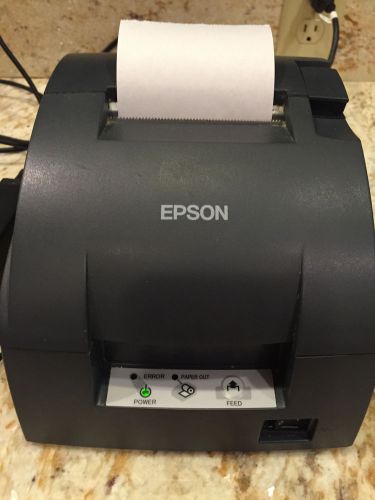 3 Epson TMU-220B Serial Printers-Plain Paper POS Printers