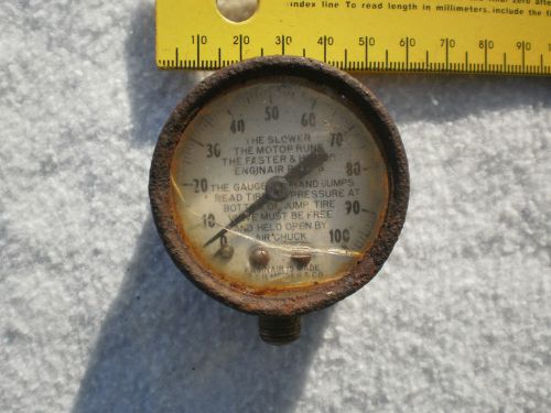 Enginair engine compressor gauge gage g h meiser &amp; company chicago for sale