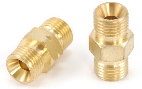 Hot max 24131 oxy-acetylene hose coupler/union set for 1/4-inch or 3/16-inch hos for sale